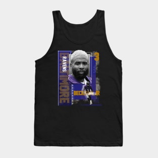 Baltimore Ravens Odell Beckham Jr 3 Tank Top